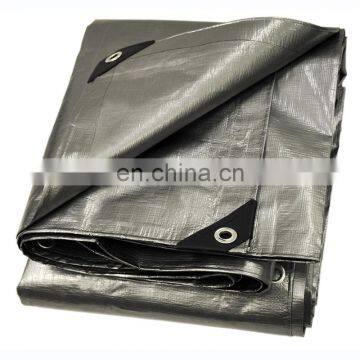 110g green silver waterproof pe tarpaulin sheet