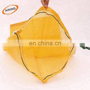 Mesh Net String Bags / Potato drawstring mesh bag garlic