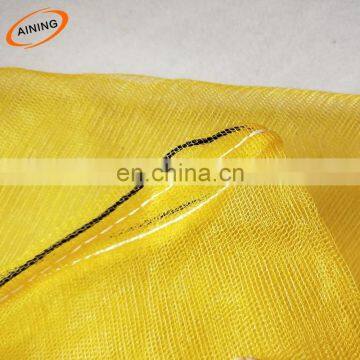 Plastic PP/PE mesh net bag for firewood