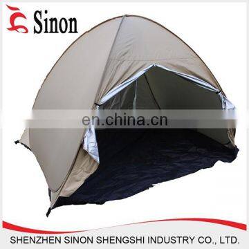 High performance sun shelter pop up carp fishing tent