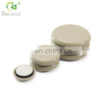 hot sale heavy duty furniture slider moving furniture PE adhesive pads 30mm customized size & package