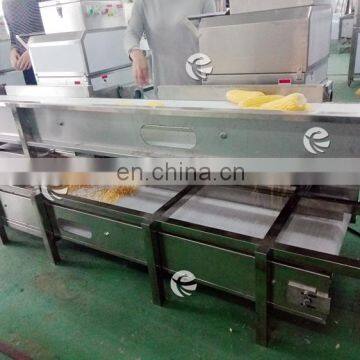 Automatic Electric Sweet Corn MaizeThresher Peeler Peeling Machine photo-5