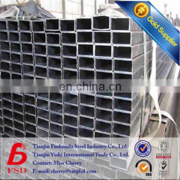 # 2014 Factory Tubo de Q235 erw galvanized rectangular steel pipe