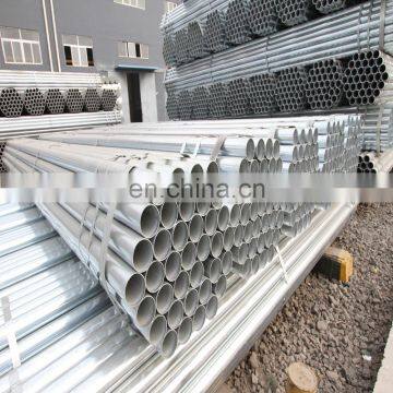 Coated 200 -500 G/sqm G60 Zinc Coating Hot Dipped Erw Shape Galvanized Pipes pt Threaded Round Steel for Greenhouse Pipe photo-4