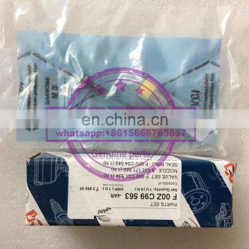 100% original new injector 0445110260 repair kits F00ZC99563 include F00VC01334, DLLA152P1525/0433171940, F00VC99002