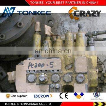 excavator hydraulic PC200-5 main control valve,PC200-5 control valve for excavator