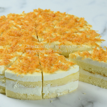 Ultrasonic Chocolate Peanut Candy Slicing Machine Ultrasonic Pizza Cutting Machine photo-3