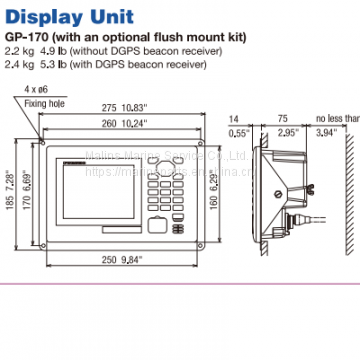 FURUNO GP-170 GPS photo-4