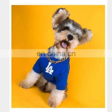 Spring Autumn Dog Clothes Round Collar Sweater Teddy Dog Schnauzer Pomeranian Corgi Pet Clothes photo-2