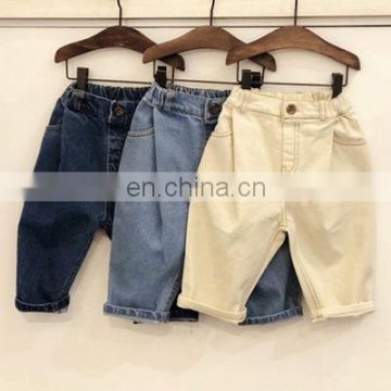 A0255# 2020 Autumn Kids Jeans Pants Boys Trousers Childrenswear Wholesale