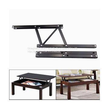 Lift up Coffee Table Hardware Black Spring Stand Furniture Hinges Coffee Table Lift Mechanism