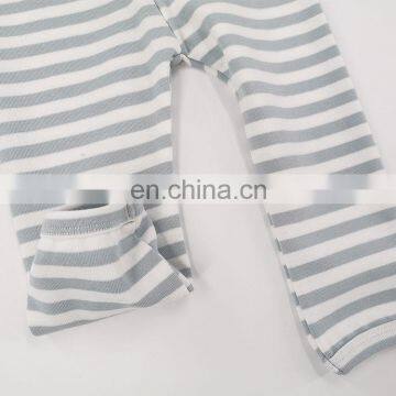 Support Mix Lot Ready Soft Colorful Striped Unsix Baby Yarn Dyed Pajamas Set photo-5