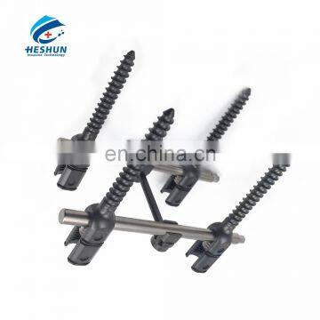 ISO Certificated Spine Instrument Set Titanium Monoaxial Pedicle Screw photo-3