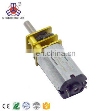 ET-SGM12C 3V 5V Micro DC Gear Box Lock Motor 6 Volt dc Motor