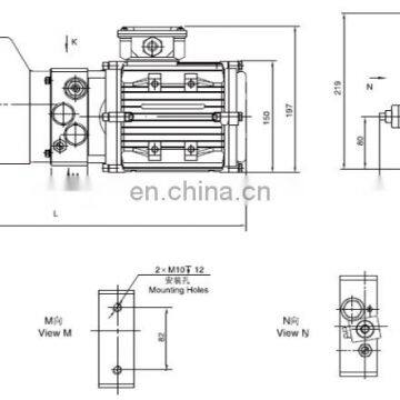 Hydraulic Power Units for Dock Leveler AC Motor of 380VAC JL-E2.1A4E81/1 photo-3