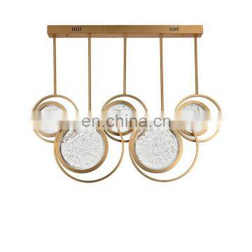 Modern Home Decorative Lighting Glass Chandelier Ceiling Lamps for Livingroom photo-3