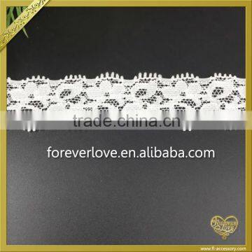 Textile Decorative Lace Trim Designs Chemical Lace for Wedding FLL-024 photo-2