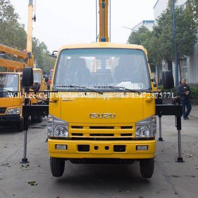ISUZU 100P 600P 14M Aerial Work Platform Manlift Vehicle Folding Arm Bucket Truck photo-5