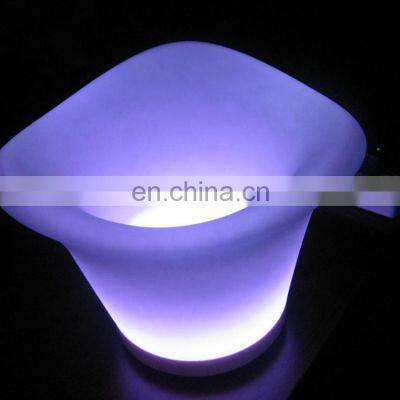Multicolored Glowing Waterproof Wine Holder Decorative Led Ice Bucket for Bar photo-2