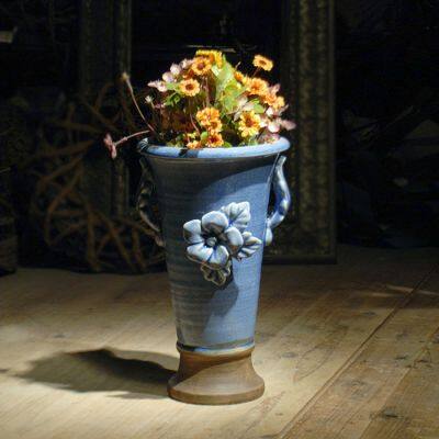 European Retro Countryside Classical Style Creative Hand Made Ceramic Base For Office Hotel photo-3