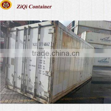 20GP 40GP 40HC used refrigerator container for sale