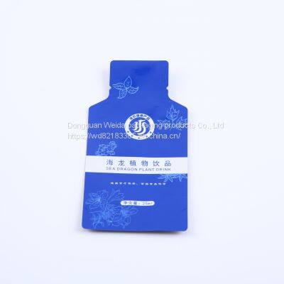 Beverage Packaging Bag, Aluminum Foil Sealed Bag, Printed Food Packaging, Bottle Bag, Special-shaped Plastic Bag photo-3