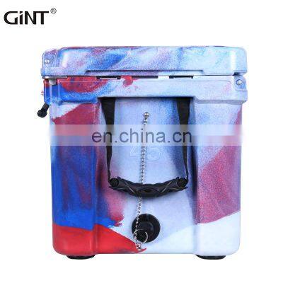 2021 Gint Rotational Mould Popular 35QT 45QT PU Cooler Box Insulated Cooler With Handle Double Wall Customized photo-2
