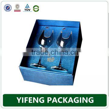 High Quality Customized Folding Luxury Wine Gift Box Custom Cardboard Wine Glass Packaging Box Wholesale Wine Storage Box photo-3