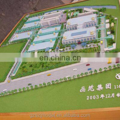 Workshop Miniature Building Model, Industrial Park Architecture House Model,real Estate Developer