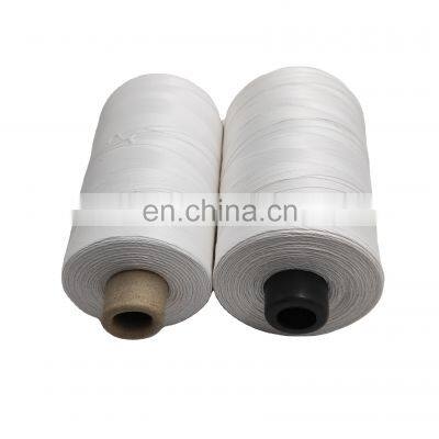 Wholesale Small Package Kite Thread Polyester Round Wax Thread raw cotton thread