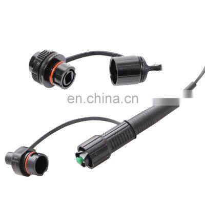 FTTH Mini SC Waterproof Connectors for Huawei Outdoor Fiber patch cord