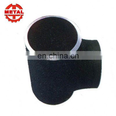 Astm a139 carbon steel butt welded bend fiber exhaust end cap