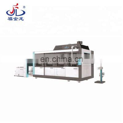 Automatic disposable plastic plates and cups making machine, thermoforming machine