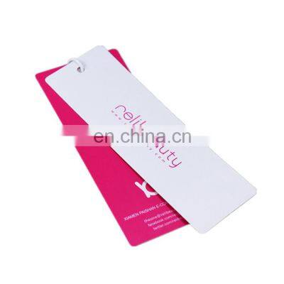 Custom Logo Product Price Hangtag Paper Gift Swing Wig Jewelry Garment Hang Clothes Tags for Clothes photo-4