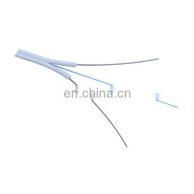 China manufacturer 1 2 4 6 8 indoor FRP Steel wire G657A ftth drop fiber optic cable