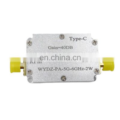 SBB5089+SE5004 40DB WYDZ-PA-5G-6GHz-2W One-Way Microwave Power Amplifier RF Power Amplifier Module