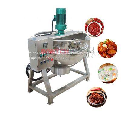 Industrial Vacuum Stainless Steel Sugar Melting Pot / Cooking Kettle