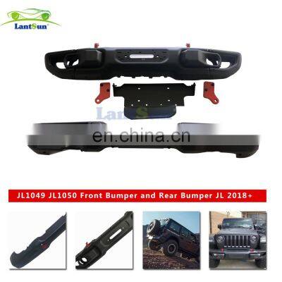 Lantsun For Jeep JL JL1049 Front Bumper for Jeep JLwrangler 2018+ photo-3