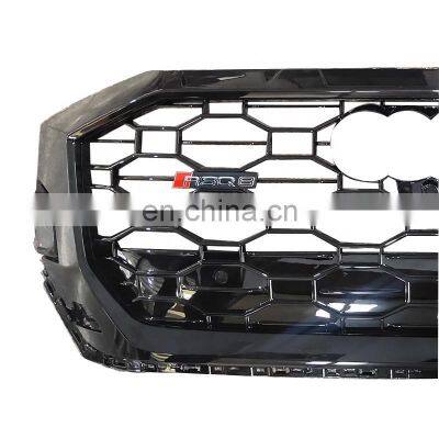 Q8 Honeycomb Grill Audi Q8 With Camera Holes ABS 2020 photo-4
