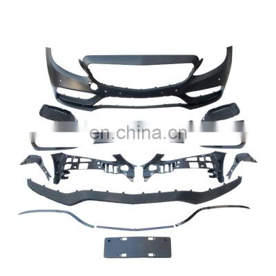 front bumper for Mercedes Benz C- Class C200L modified C63 AMG high quantity factory price 2015 2016 2017 2018