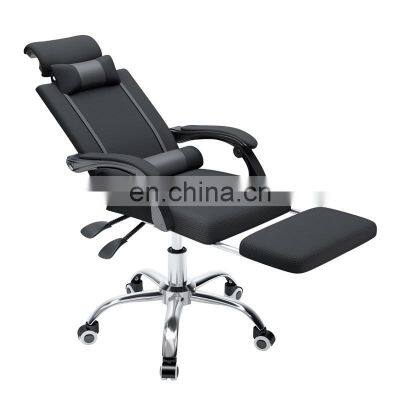 2021 high back designer executive boss manager sillas de oficina mech ergonomic recliner office chairs with footrest headrest