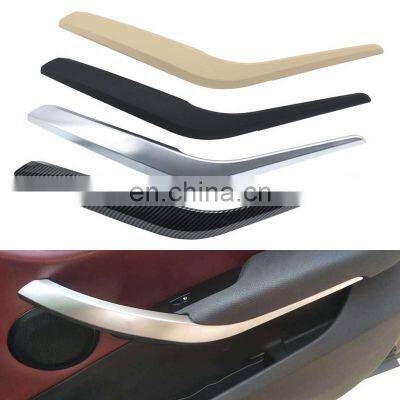 Car Interior Accessories Silver Chrome Door Handle Pull Cover Replacement for BMW X1 E84  51412991773 51412991775 51412991777