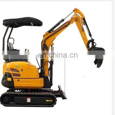 2.5 Ton 3 ton EPA 4 Engine Mini Hydraulic Crawler Excavator with steel track  For Sale