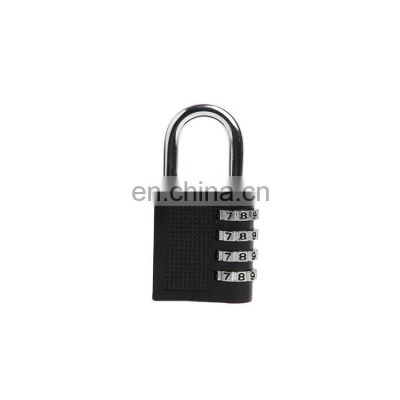 4 Digit Combination Password Lock Zinc Alloy Padlock For Travel Suitcase