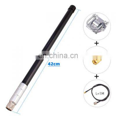 High gain 6dbi outdoor Helium Lora 868mhz fiberglass long range omni directional external mast antenna