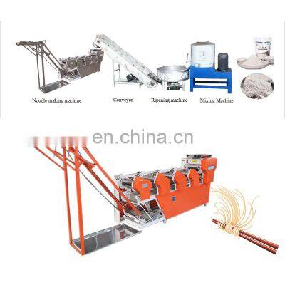 China Wheat Konjac Noodle Making Machine Shape Easy Use Automatic Zigzag Noodle Making Machine