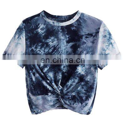 Pakistan High Quality Dry Fit Cheap Custom Printed Gym Clothing Women Crop top Shirt