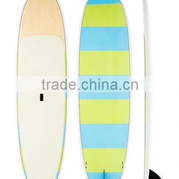 bamboo veneer paddleboard Epoxy fiberglass stand up paddle board