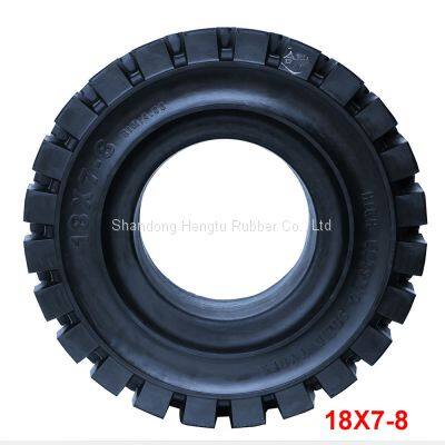 27x10-12 200/50-10 16x5-9 Solid Tire Solid Forklift Tires Solid Industrial Tyres photo-5