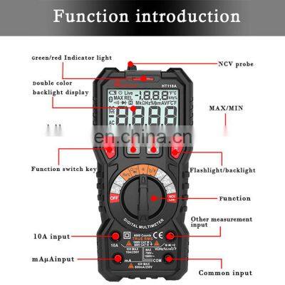 Battery Test Multimeter With Voltage Detector Function/manual Range Digital Avometer photo-2